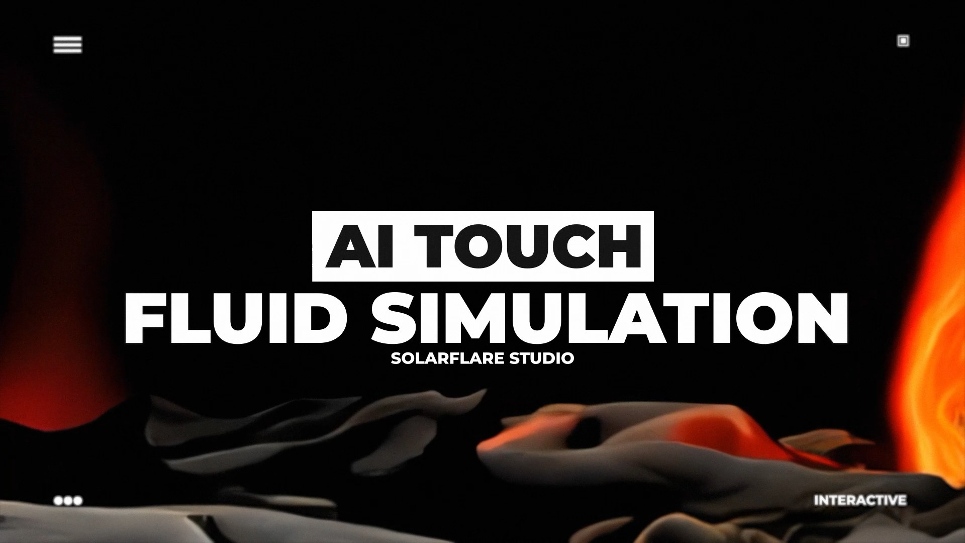 AI Interactive Fluid Simulation